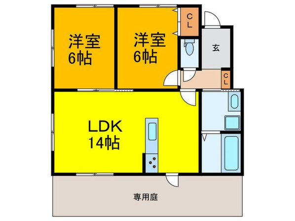 スタンヒル東山本新町の物件間取画像